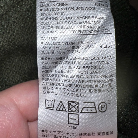 Banana Republic Factory Wool Blend High Neck Sweater - Picture 5 of 6